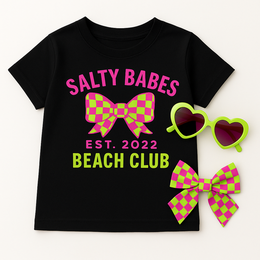 Salty Babes Beach Club Tee