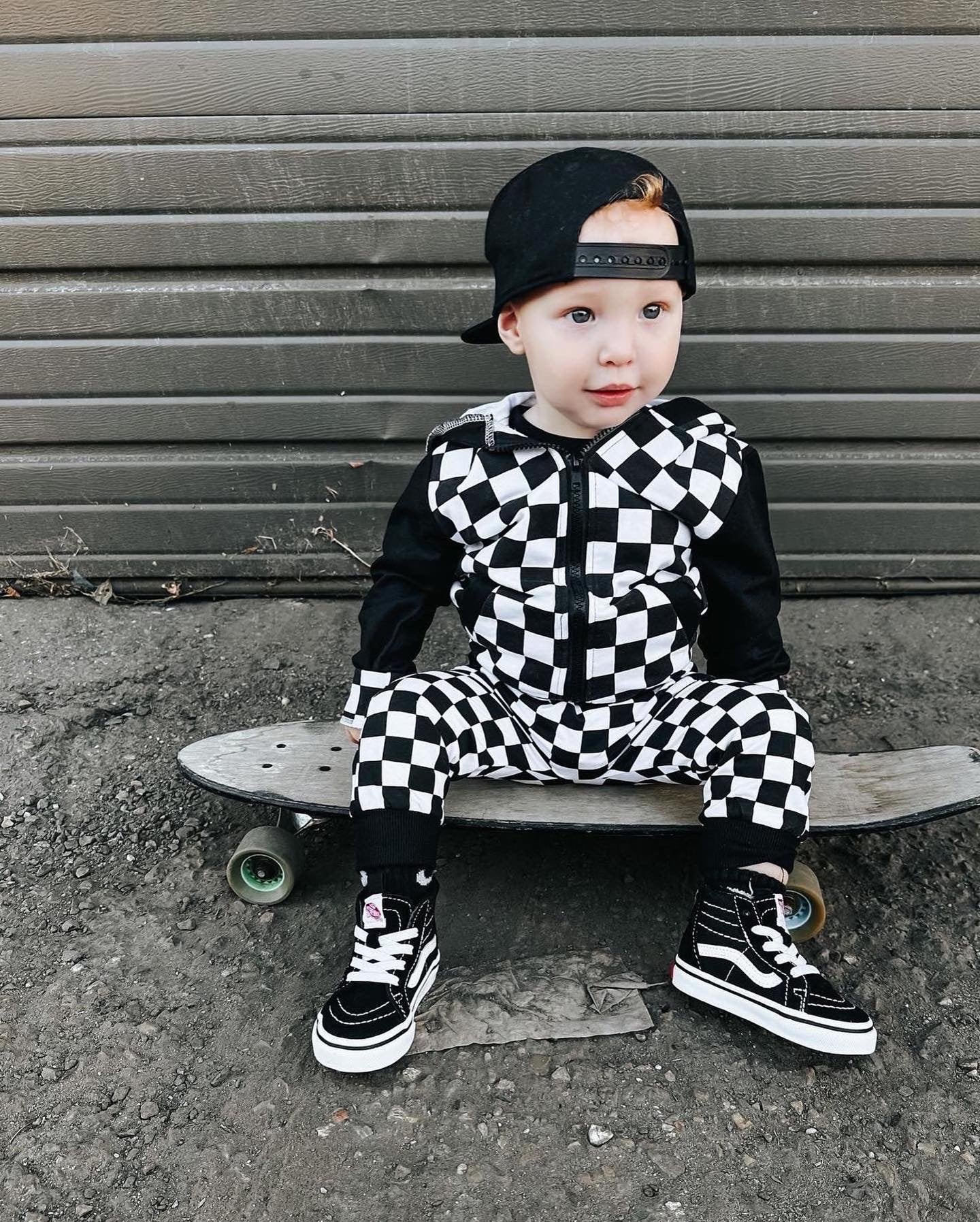 Checkered Hoodies For Kids - Zip-Up Hoodie - TruVibeStyle