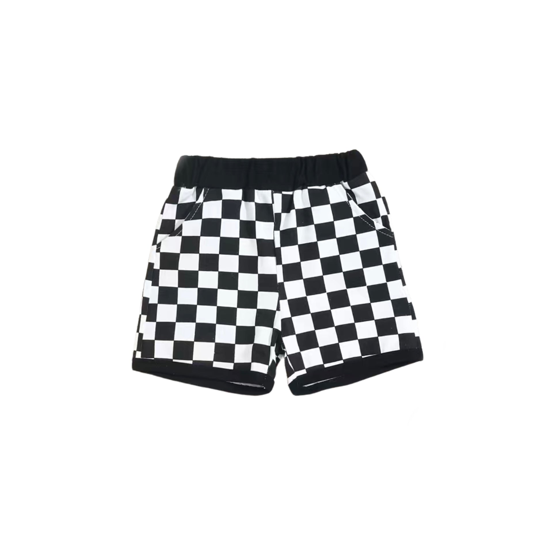 Baby Cotton Shorts - Checkered Shorts - TruVibeStyle