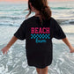 Neon Beach Vibes- Black Tee
