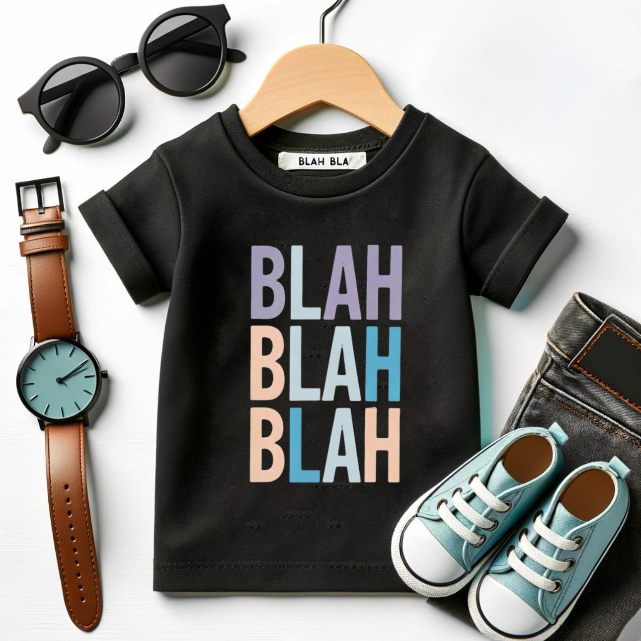 Blah Blah Blah- Toddler Tee