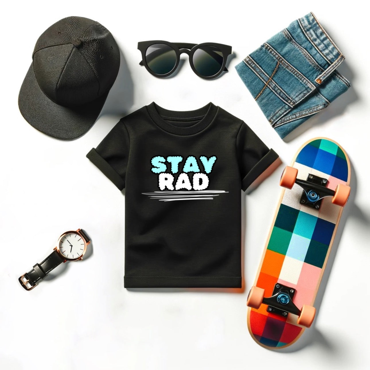 'Stay Rad' Toddler Tee