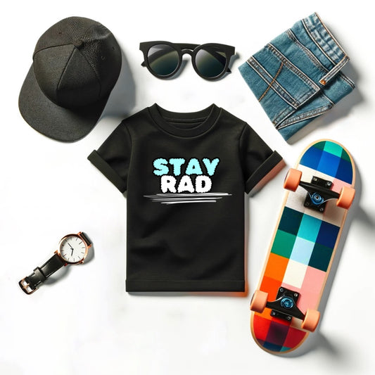 'Stay Rad' Toddler Tee