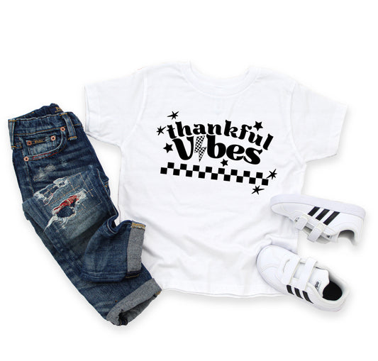 Outfits For Toddlers - Thankful Vibes - Youth Tee - TruVibeStyle